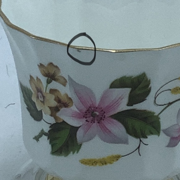 Taylor and Kent England Elizabethan Fine Bone China Teacup and Saucer - Picture 9 of 13